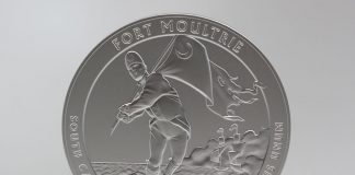 US Mint Sales: Fort Moultrie 5 oz Coin and 3-Coin Set Debut Photo of 2016-P Fort Moultrie Five Ounce Silver Uncirculated Coin