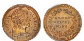 1942 Experimental Glass U.S. Cent Goes for $70,500 in Heritage’s Florida Auction 1942 1C Experimental Glass Cent