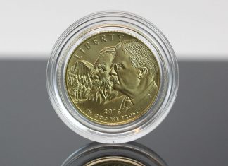 US Mint Sales: 2016 NPS Gold Commemorative Coin Hits Mintage Low 2016-W Uncirculated National Park Service $5 Gold Commemorative Coin