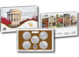 2017 America the Beautiful Quarters Released in Proof Set 2017 America the Beautiful Quarters Proof Set - Packaging, Lens and Coins