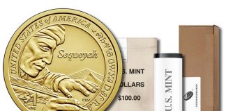 2017 Native American $1 Coins in Rolls, Bags and Boxes 2017 Native American $1 Coin - Roll, Bag and Box