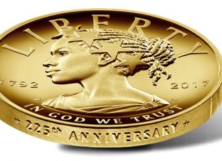 American Liberty 225th Anniversary Gold Coin Unveiled (Updated) 2017-W $100 American Liberty 225th Anniversary Gold Coin, Edge