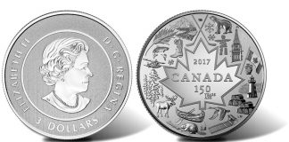 2017 $3 Heart of Our Nation Coin Celebrates Canada’s 150th 2017 $3 Heart of Our Nation Silver Coin