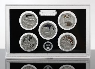 US Mint Sales: 2017 Quarters Silver Proof Set Debuts 2017 America the Beautiful Quarters Silver Proof Set Photo