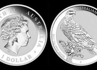 2017 Australian Wedge-Tailed Eagle Silver Bullion Coin Launches 2017 Australian Wedge-tailed Eagle 1oz Silver Bullion Coin