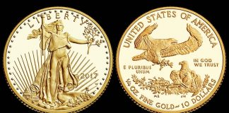2017 Proof American Gold Eagle Prices 2017-W $10 Proof American Gold Eagle