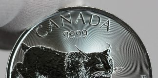 2017 $5 Canadian Lynx Silver Bullion Coin Photos 2017 $5 Canadian Lynx 1 oz Silver Coin
