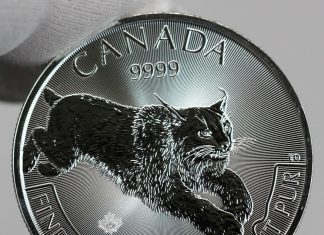 2017 $5 Canadian Lynx Silver Bullion Coin Photos 2017 $5 Canadian Lynx 1 oz Silver Coin