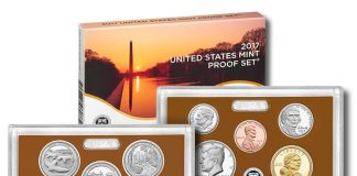 2017 Proof Set from San Francisco Mint Released 2017 United States Mint Proof Set
