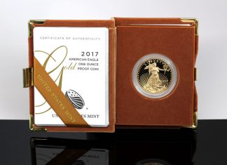 2017 Proof American Gold Eagle Photos and Early Sales 2017-W $50 Proof American Gold Eagle, Cert and Case