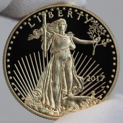 2017-W $50 Proof American Gold Eagle, Obverse
