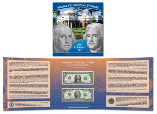 America’s Founding Fathers Currency Set for 2017 Americas Founding Fathers 2017 Currency Set