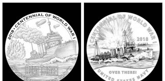2018 World War I Navy Medal Designs Reviewed CCAC and CFA Recommended Navy Silver Medal Obverse Designs