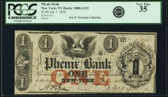 1850 $1 Note