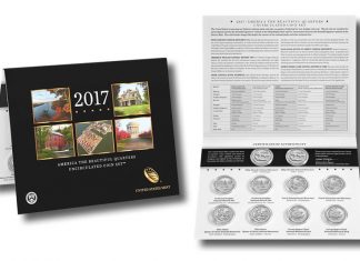2017 Quarters Released in 10-Coin Uncirculated Set for Collectors 2017 America the Beautiful Quarters Uncirculated Coin Set