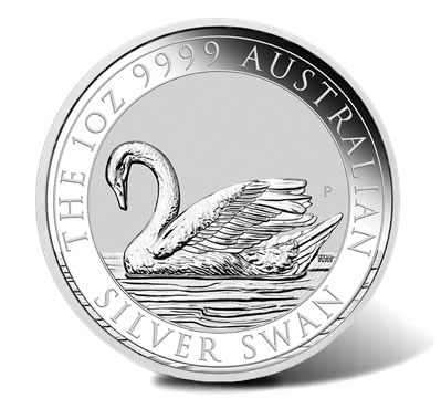 2017 Australian Silver Swan 1oz Bullion Coin