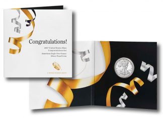 Congratulations Set’s Appeal Broadened with 2017-S Proof Silver Eagle (Updated) 2017 Congratulations Set
