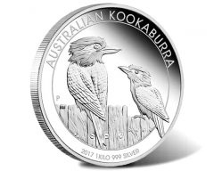 Australian Kookaburra 2017 1kg Silver Proof Coin