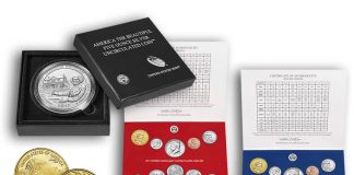 2017 Mint Set, Proof Gold Buffalo, and Douglas 5 Oz Coin for May 2017 US Mint products for May