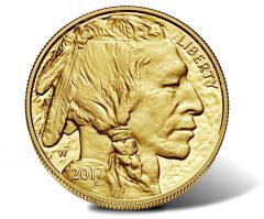 2017-W $50 Proof American Buffalo Gold Coin – Obverse