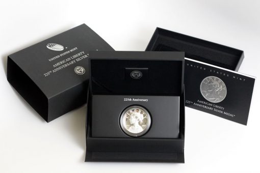 2017-P Proof American Liberty Silver Medal Packaging