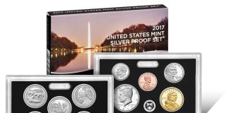US Mint 2017 Silver Proof Set Released 2017 Silver Proof Set
