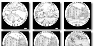 2017 Ozark National Scenic Riverways Quarters Released Design Candidates 2017 Ozark National Scenic Riverways Quarter