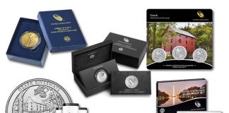 Ozark Riverways Quarter, American Eagle Coins and Liberty Medal for June US Mint Products for June 2017