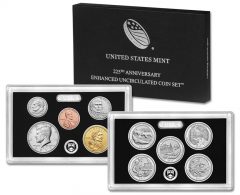 225th Anniversary Enhanced Uncirculated Coin Set