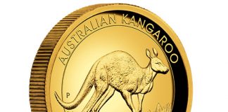 2017 Australian Coins for August Feature Norse Goddesses, Stay Puft, and Star Trek Australian Kangaroo 2017 1oz Gold Proof High Relief Coin