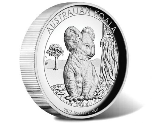 Australian Koala 2017 1oz Silver Proof High Relief Coin