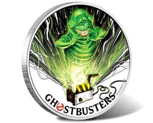 Ghostbusters - Slimer 2017 1oz Silver Coin