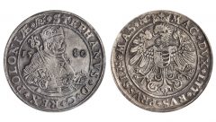 POLAND. Taler, 1580. Olkusz Mint