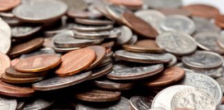 U.S. Mint April Production Falls to 578.76 Million Coins but Outpaces Last Year unites states coins -cents, quarters, dimes