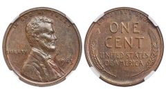 1943 CENT Struck on a Bronze Planchet