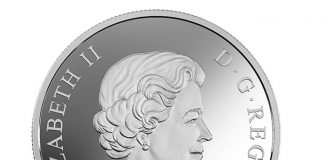 Flora and Fauna of Canada Depicted on 2017 $30 2 oz Silver Coin 2017 $30 Flora and Fauna of Canada 2 oz Silver Coin - Obverse