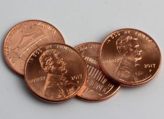 U.S. Coin Production Tops 1.25B in July; Ozark Riverways Quarter Mintages Revealed 2017-P Lincoln cents
