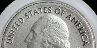 225th Anniversary 2017-S Enhanced Uncirculated Coin Set Photos 2017-S Enhanced Uncirculated Effigy Mounds Quarter - Obverse