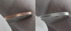 2017-S Proof Ellis Island Quarter edge - clad, silver