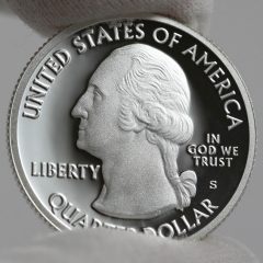 2017-S Silver Proof Ellis Island Quarter - Clad, Obverse
