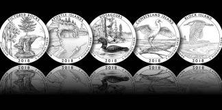 2018 America the Beautiful Quarter and Coin Designs Selected Designs for 2018 America the Beautiful Quarters and 5 oz Silver Coins