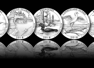 2018 America the Beautiful Quarter and Coin Designs Selected Designs for 2018 America the Beautiful Quarters and 5 oz Silver Coins