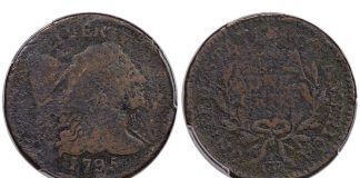 Heritage Tops $21.5M in Sept. 2017 Long Beach Coin and Currency Auctions 1795 S-79, B-9 Reeded Edge Cent