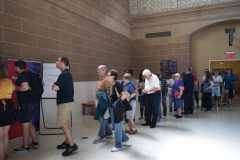 Ellis Island quarter exchange