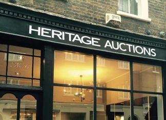 Heritage Auctions Opens London Office and Gallery Heritage Auctions' London Office