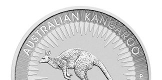 2018 Australian Kangaroo Bullion Coins Now in Platinum 2018 $100 Australian Kangaroo 1oz Platinum Bullion Coin - Reverse