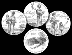 2018-2020 Proof American Platinum Eagle Designs