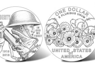 2018 World War I American Veterans Centennial Silver Dollar Designs Announced 2018 World War I American Veterans Centennial Silver Dollar Designs
