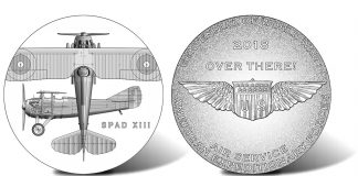 2018 World War I Centennial Silver Medal Designs Unveiled 2018 World War I Centennial Air Service Silver Medal Designs