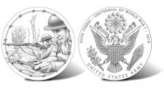 2018 World War I Centennial Army Silver Medal Designs